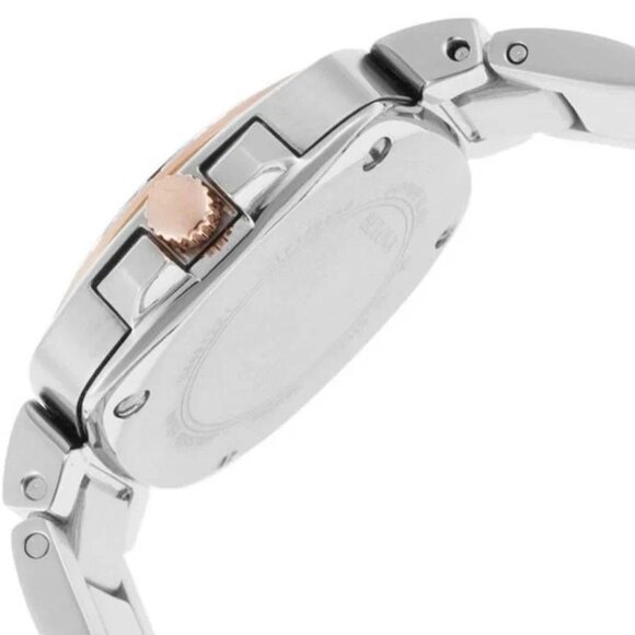 Bulova Genuine Diamond Accented Two-Tone Women's 30mm Watch New with Tags 98R206 - Picture 5 of 6